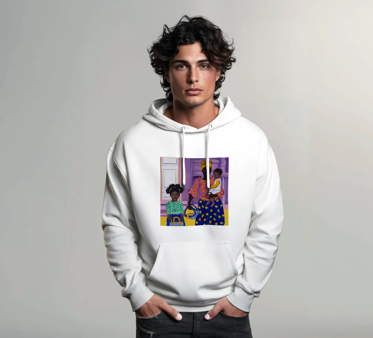 Momenti materni felpa con cappuccio da Ebony Carpenter