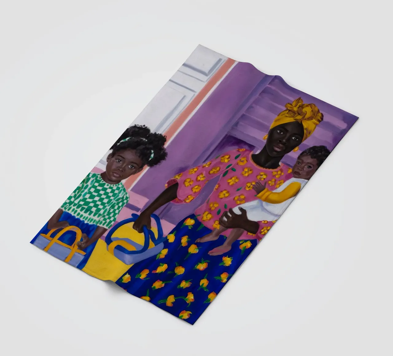 Maternal Moments fleece blanket by Ebony Carpenter