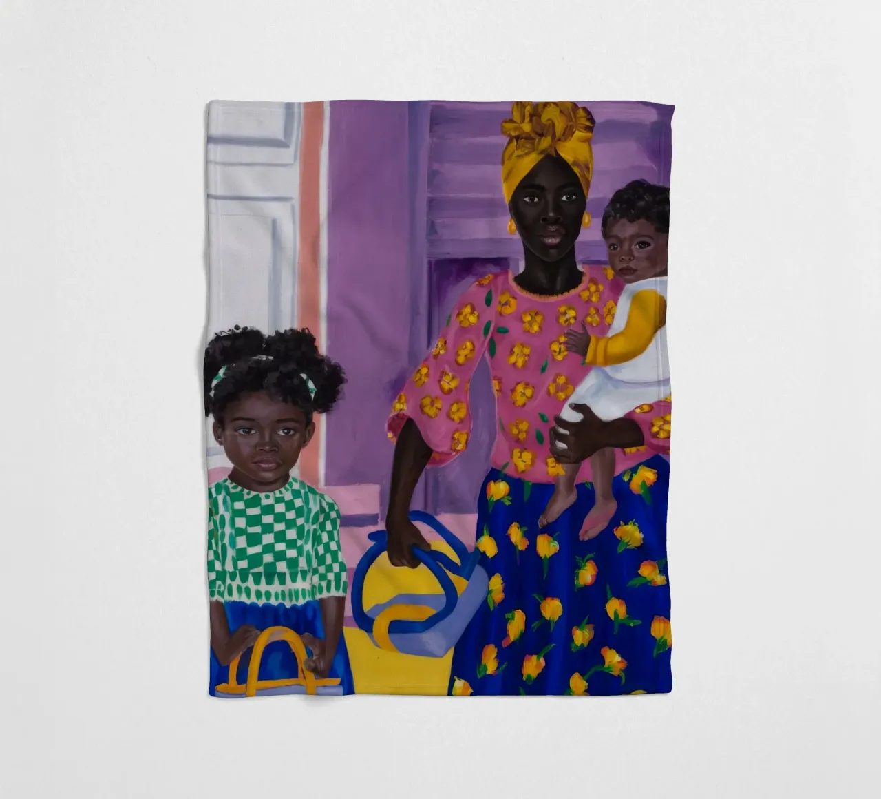 Maternal Moments fleece blanket by Ebony Carpenter