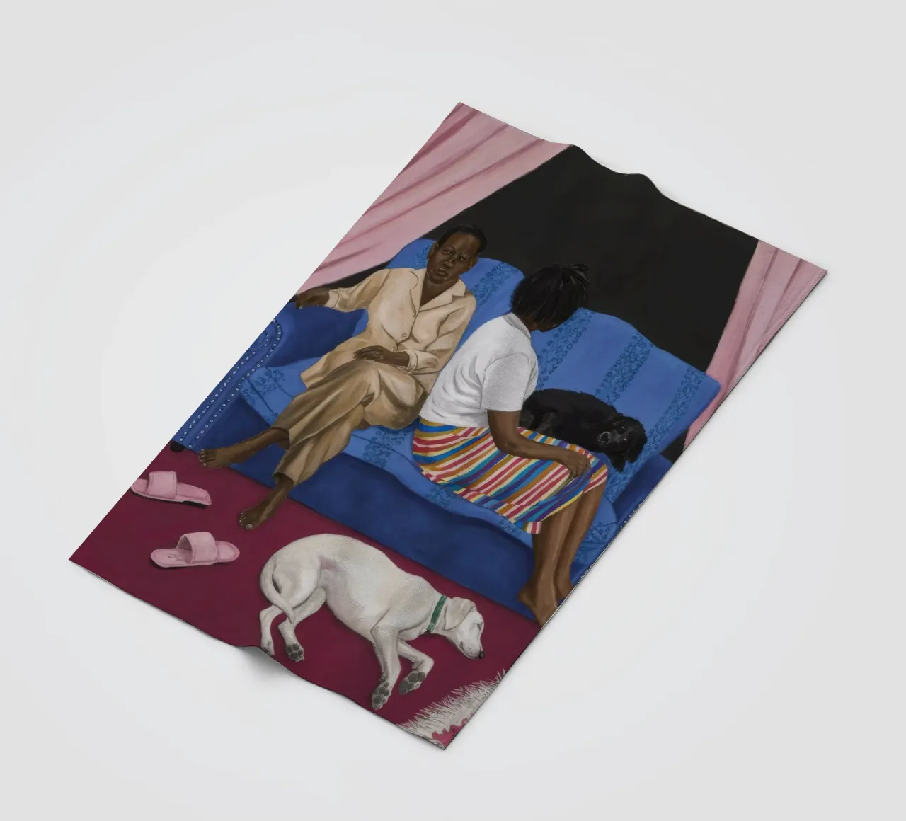 Accogliente compagnia coperta in pile da Ebony Carpenter