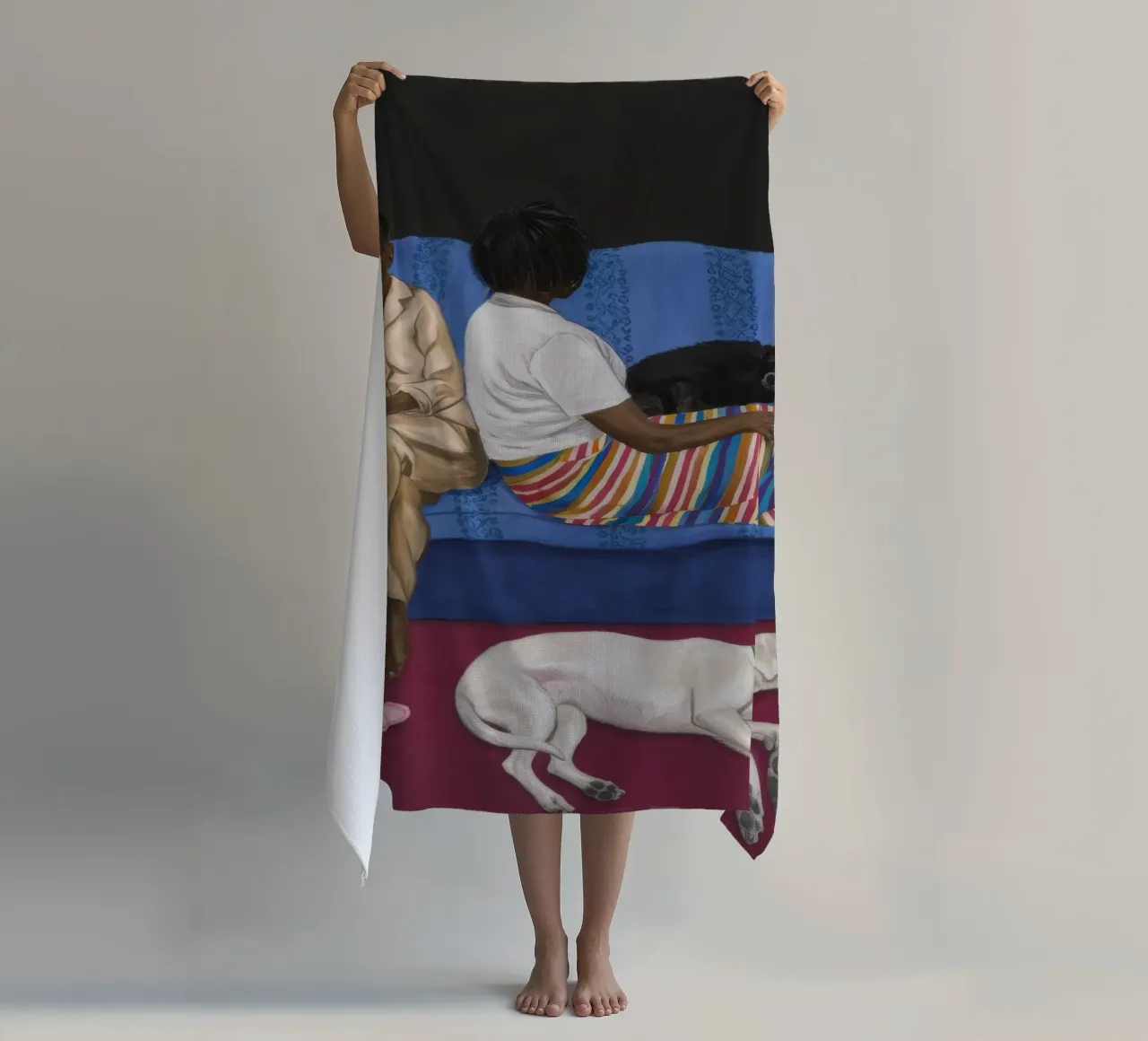 Accogliente compagnia telo mare da Ebony Carpenter