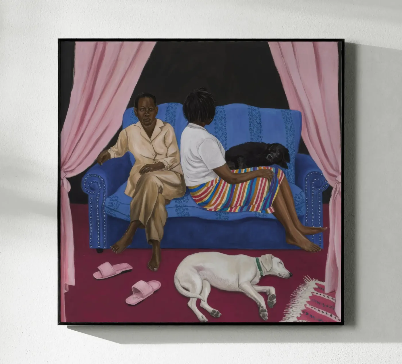 Accogliente compagnia plexiglass da Ebony Carpenter