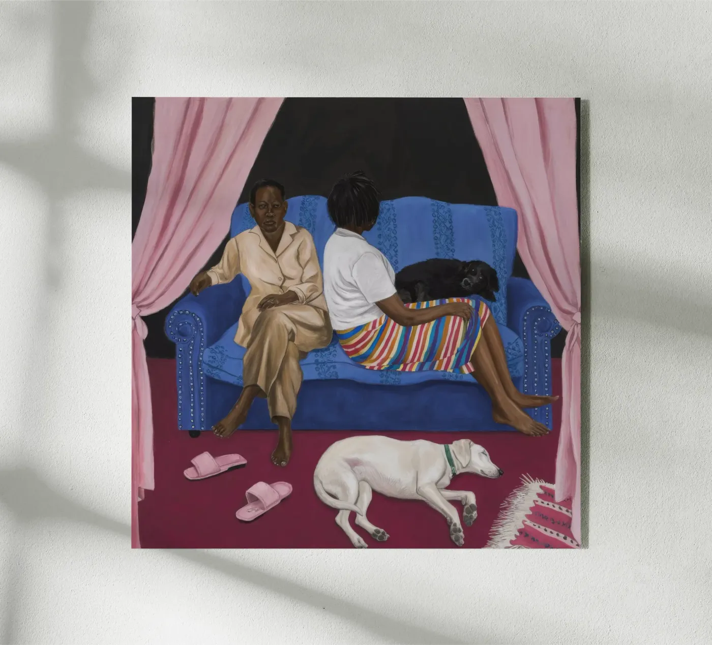 Accogliente compagnia plexiglass da Ebony Carpenter