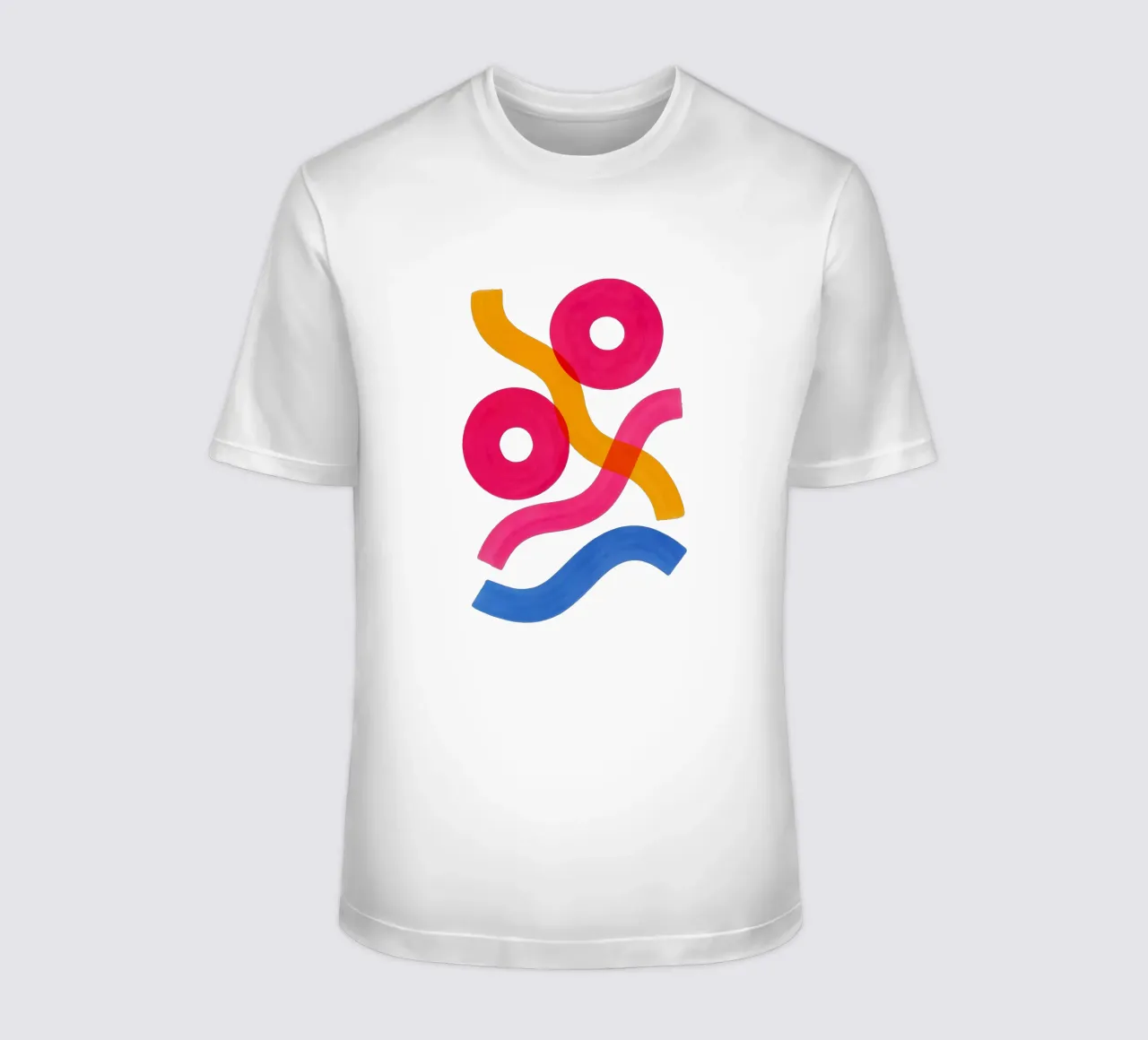 Shapes in Motion - Flow Form Series t-shirt da SMPLE