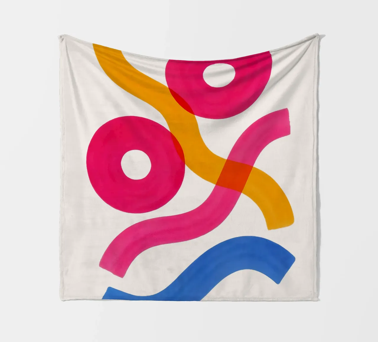 Shapes in Motion - Flow Form Series coperta in pile da SMPLE