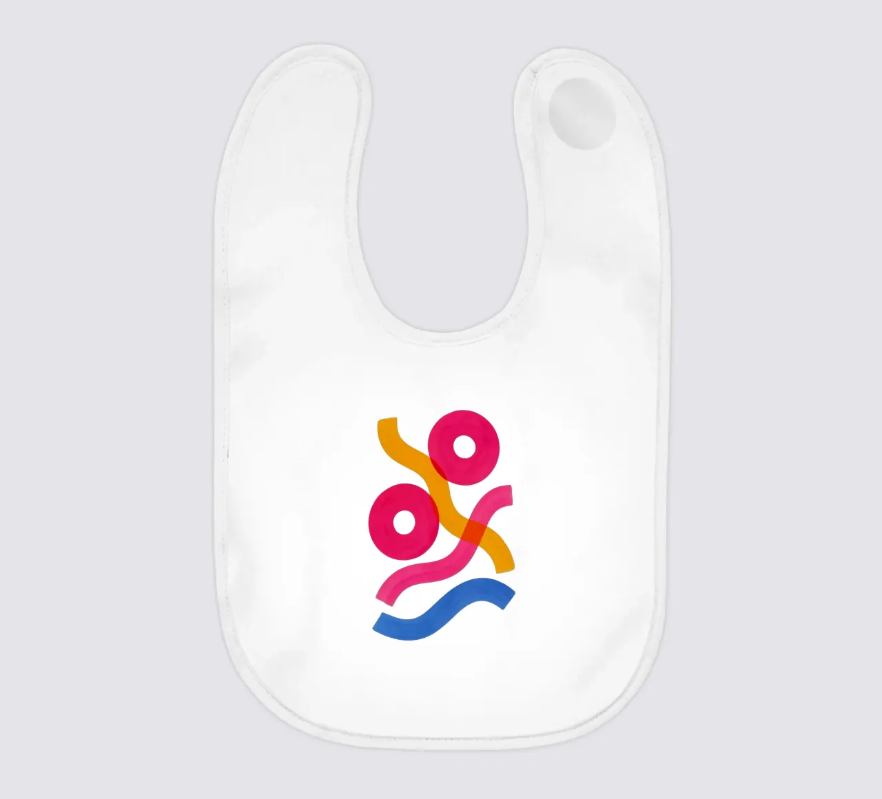 Shapes in Motion - Flow Form Series babero de SMPLE