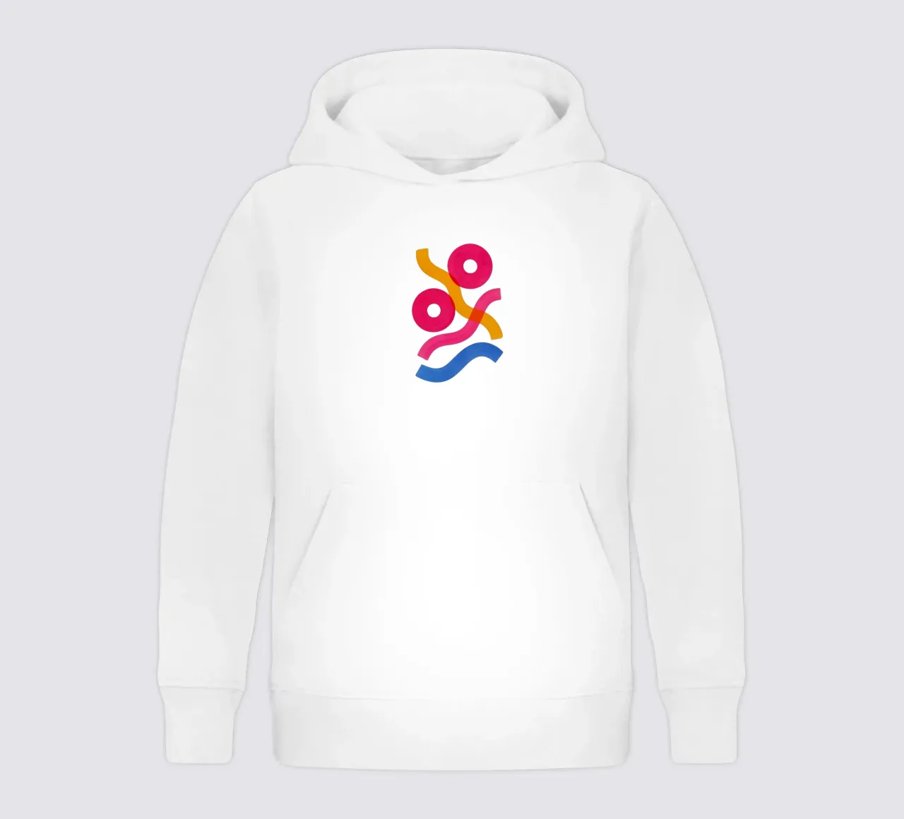 Shapes in Motion - Flow Form Series sudadera con capucha para niño de SMPLE