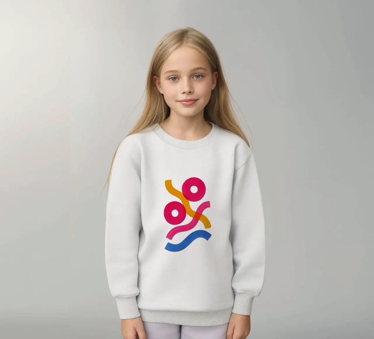 Shapes in Motion - Flow Form Series sudadera para niño de SMPLE
