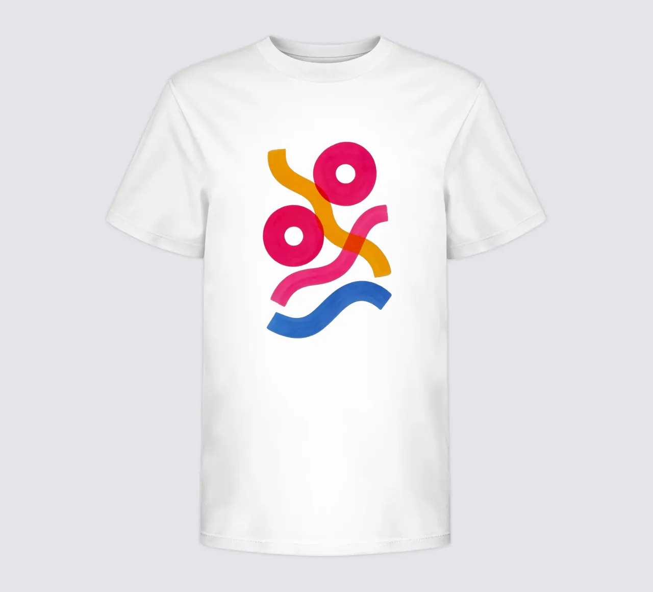 Shapes in Motion - Flow Form Series t-shirt bambini da SMPLE