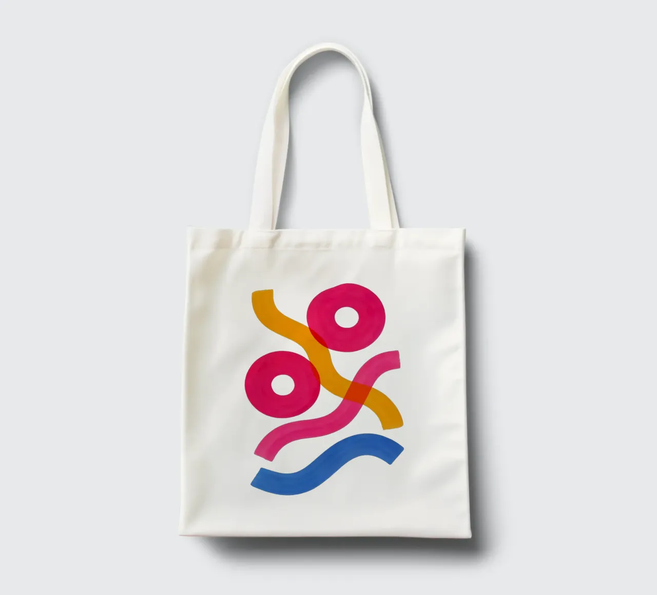 Shapes in Motion - Flow Form Series tote bag by SMPLE