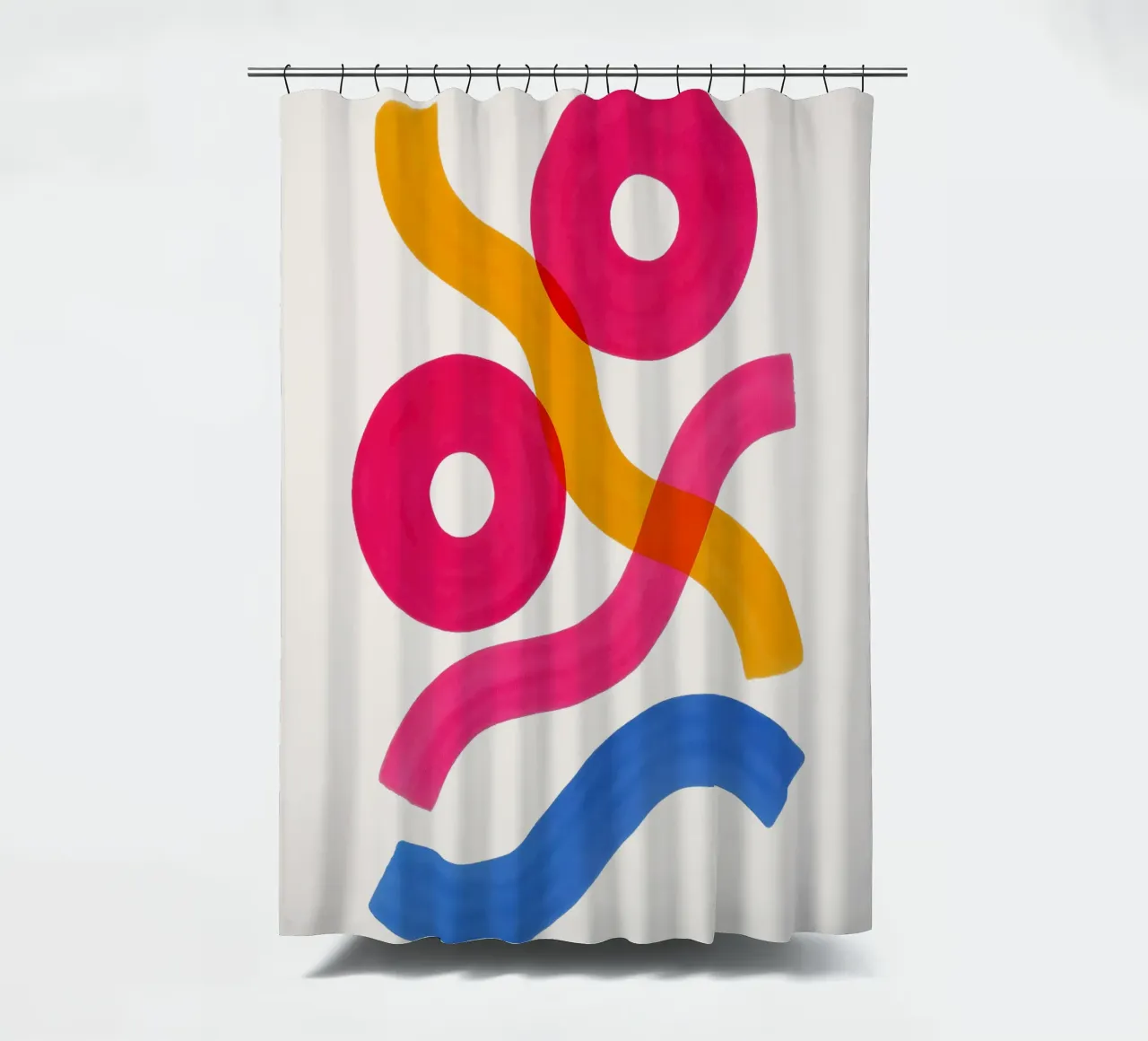 Shapes in Motion - Flow Form Series tenda da doccia da SMPLE