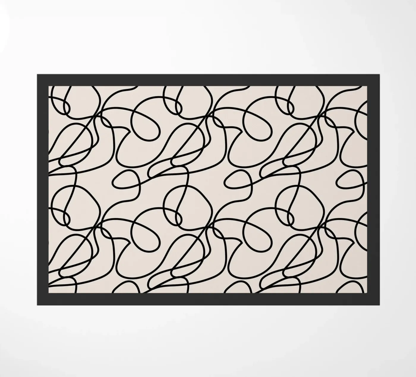 Pattern Love No 57 deurmat van treechild