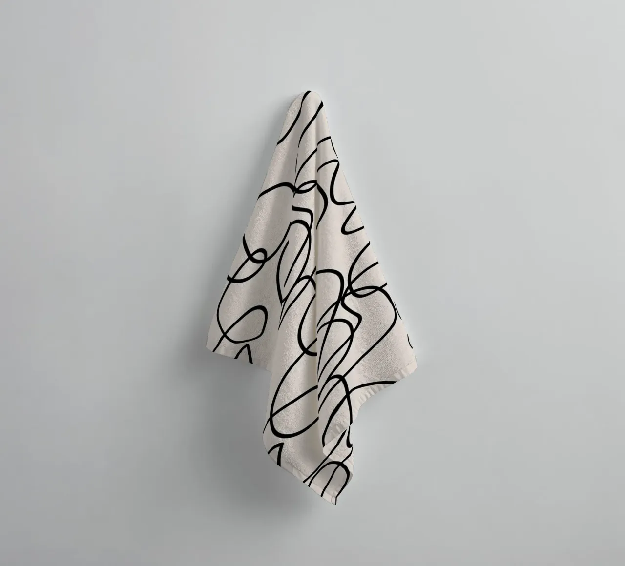 Pattern Love No 57 asciugamano da bagno da treechild
