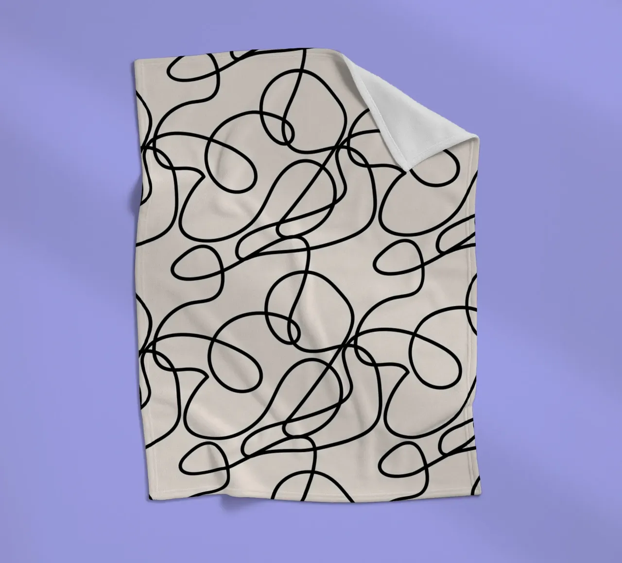 Pattern Love No 57 coperta in pile da treechild