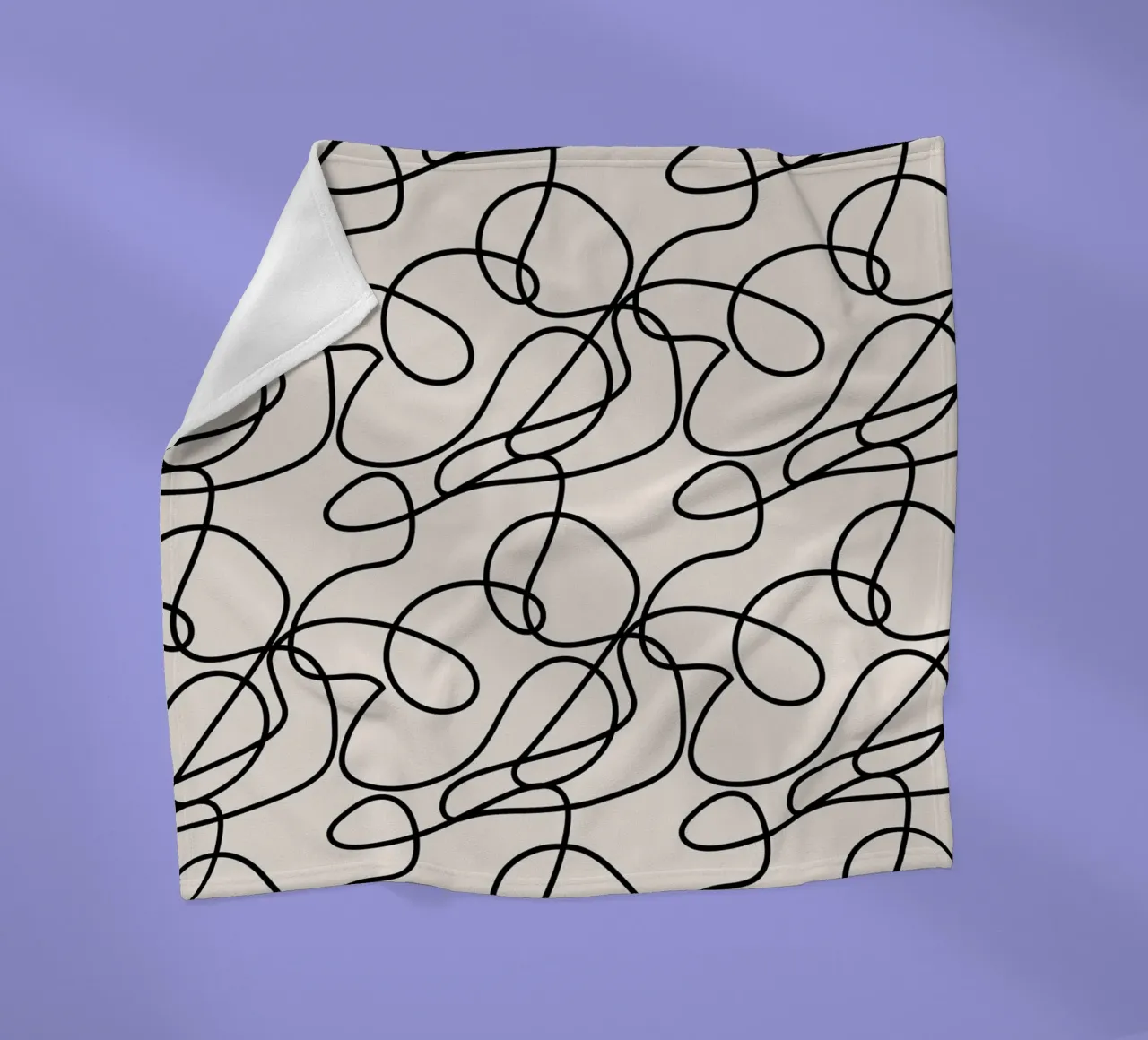 Pattern Love No 57 coperta in pile da treechild