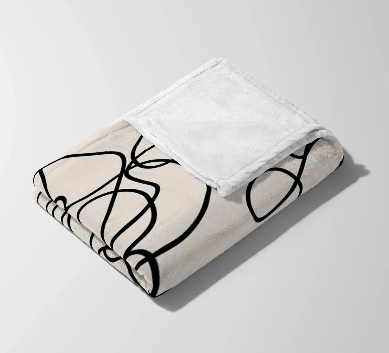 Pattern Love No 57 coperta in pile da treechild