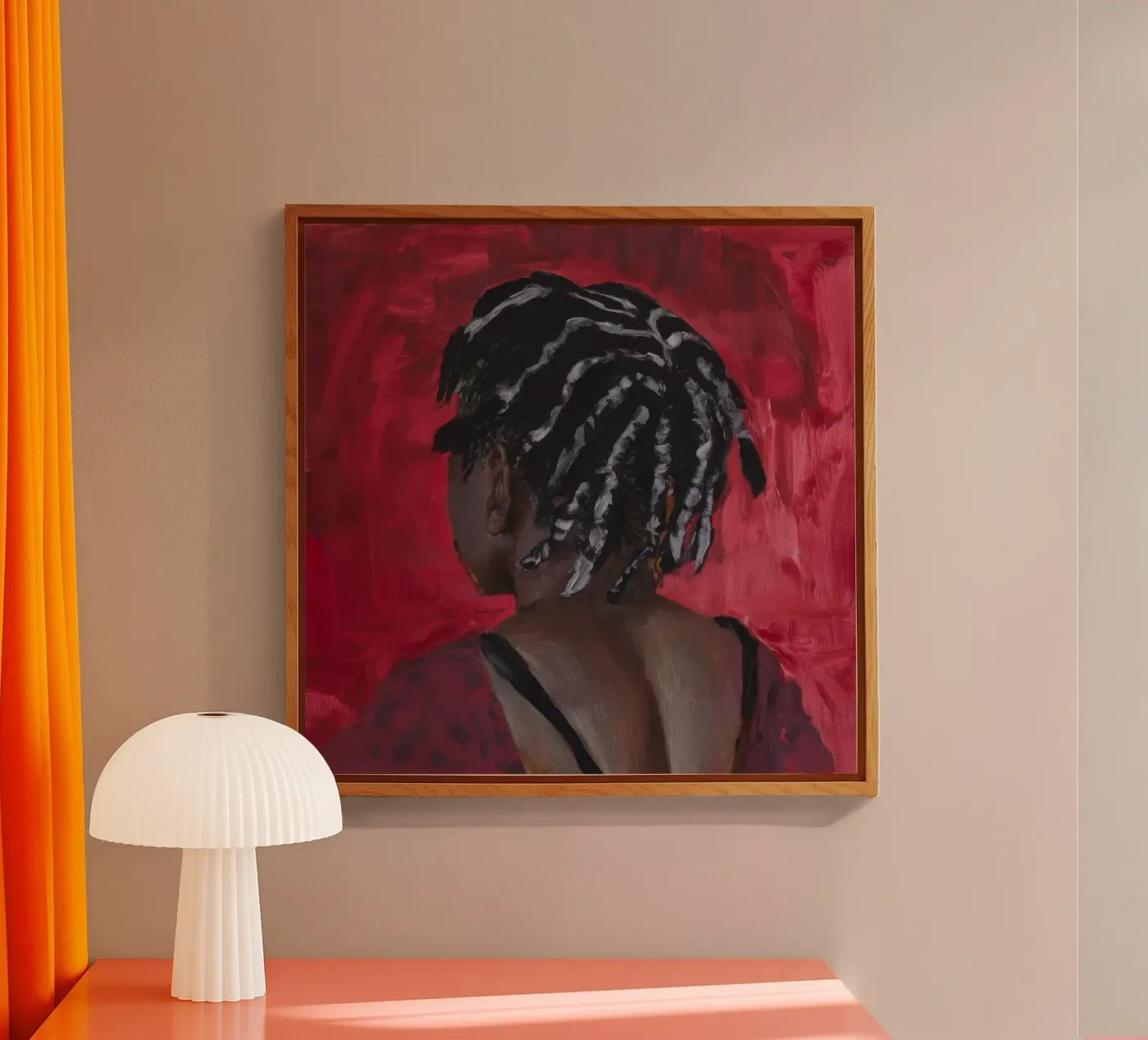 Contemplative Solitude Acryl-Glas von Ebony Carpenter