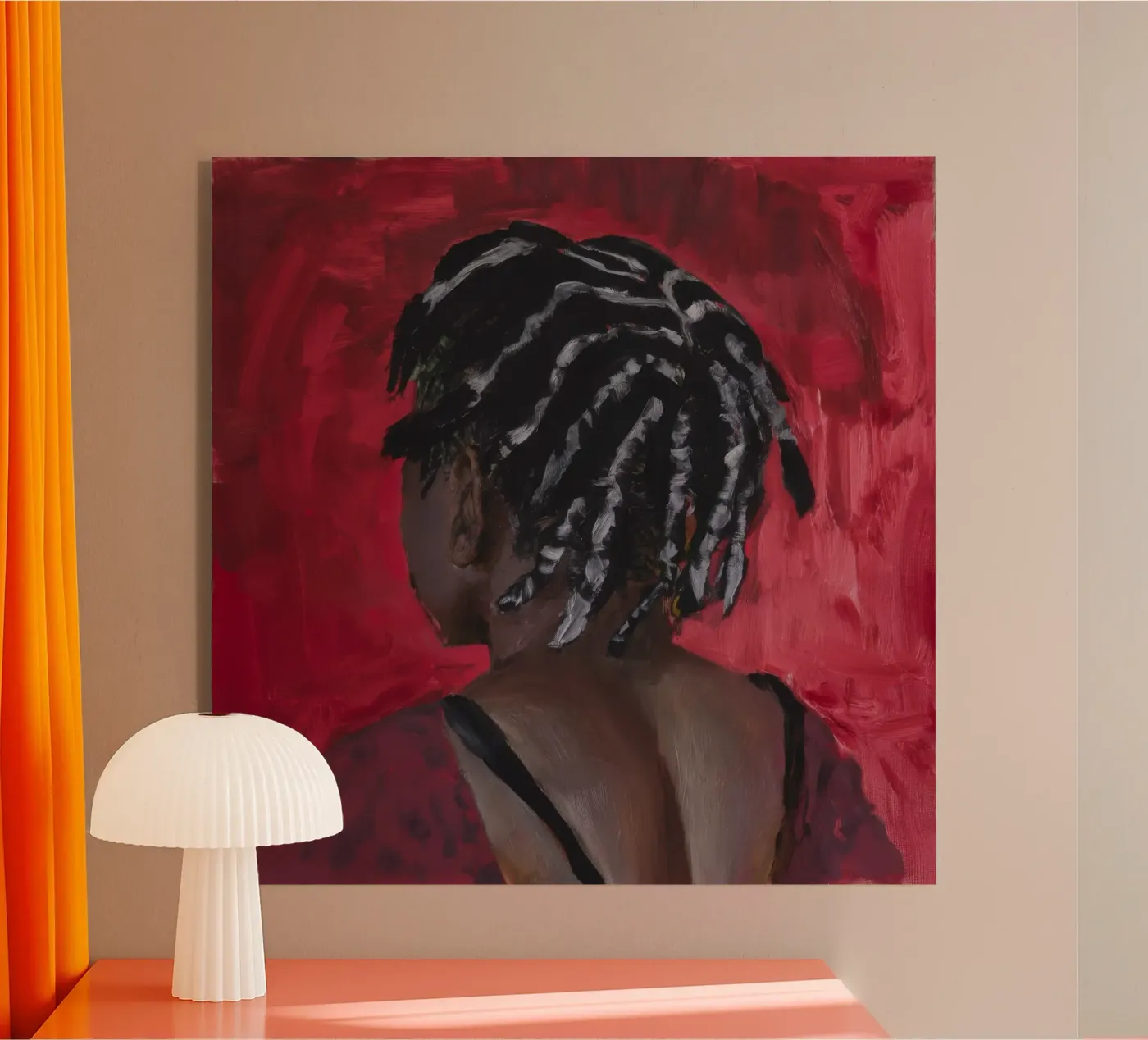 Contemplative Solitude Acryl-Glas von Ebony Carpenter