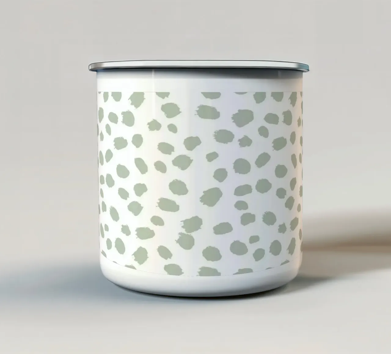 Pattern Love No 60 tazza in smalto da treechild