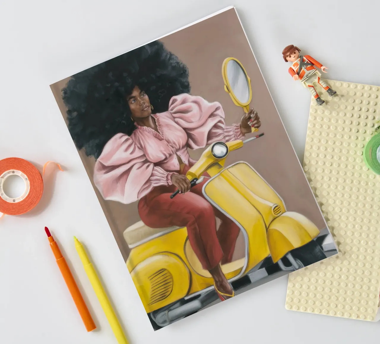 Bold Journey notebook by Ebony Carpenter