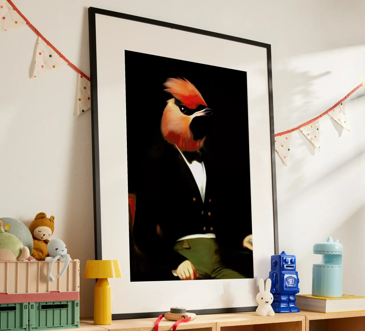 Lance poster con telaio in legno da Tein Lucasson