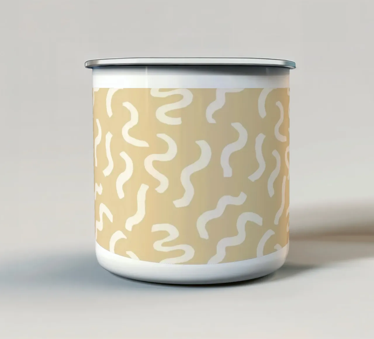 Pattern Love No 65 tazza in smalto da treechild