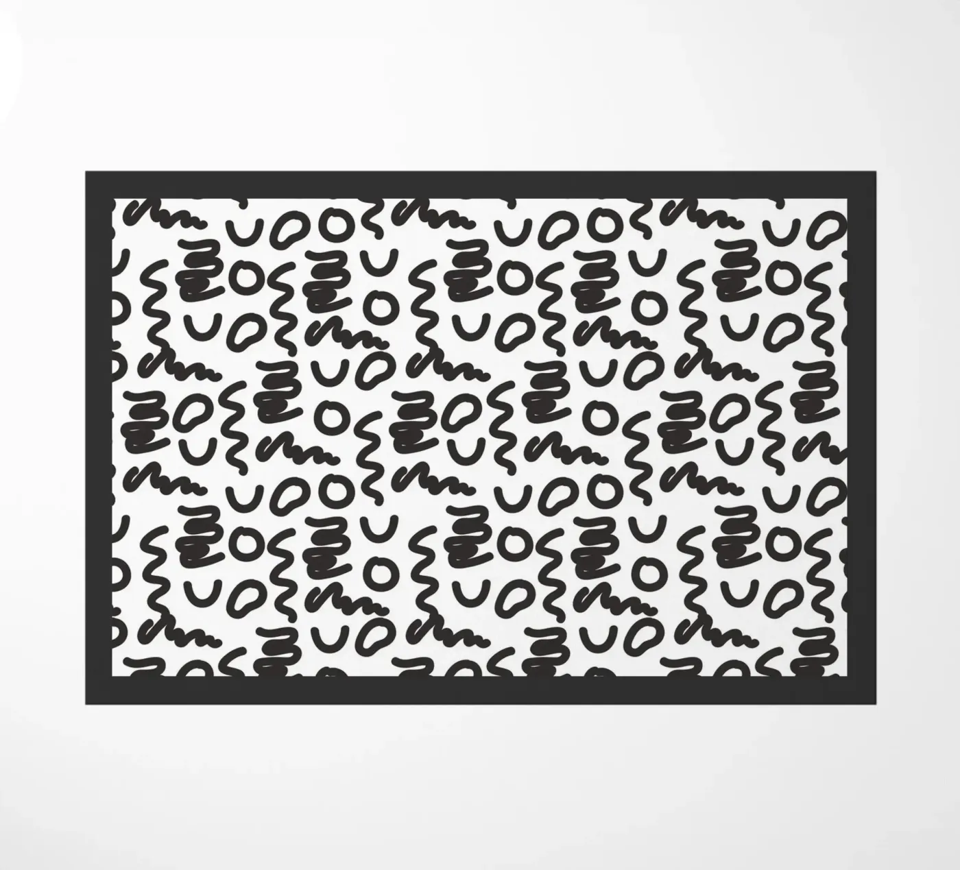 Pattern Love No 66 deurmat van treechild