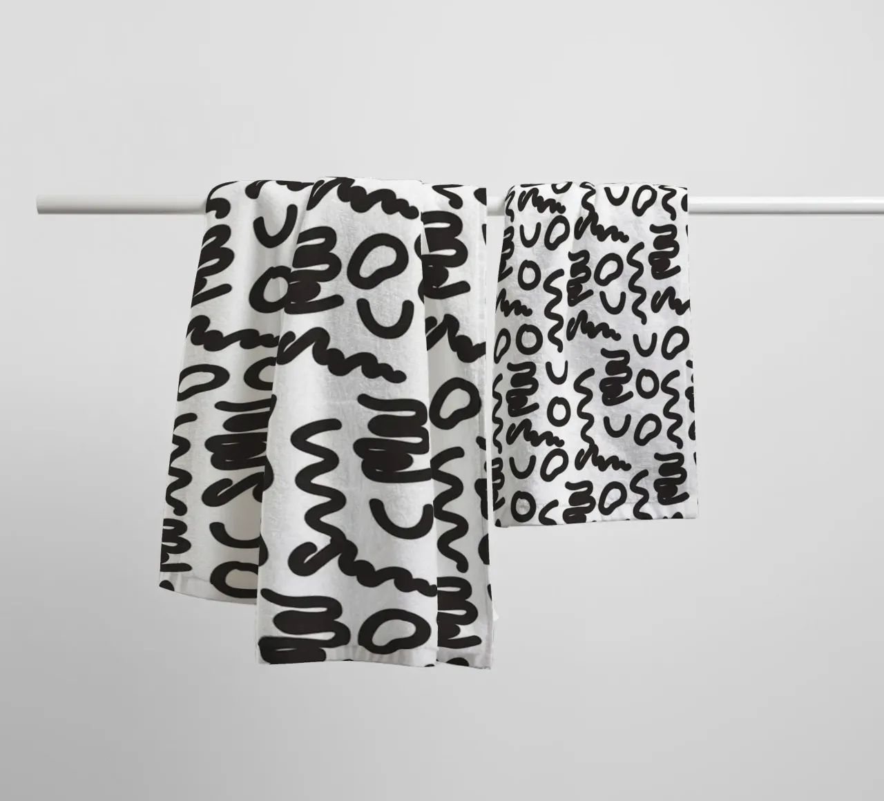 Pattern Love No 66 towel by treechild