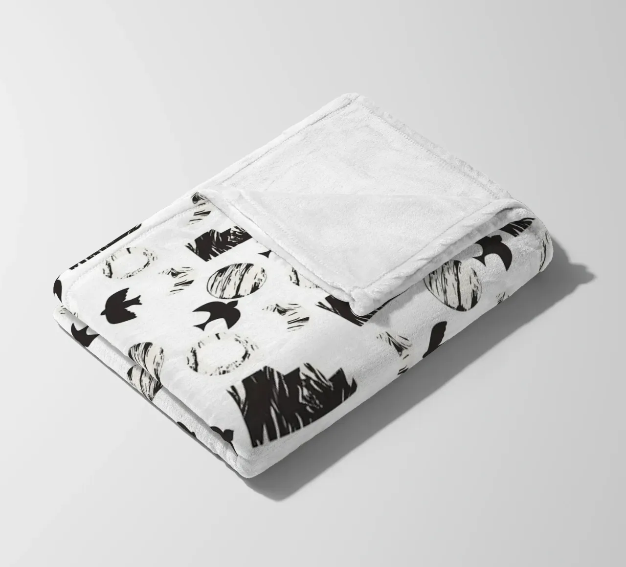 Pattern Love No 67 coperta in pile da treechild