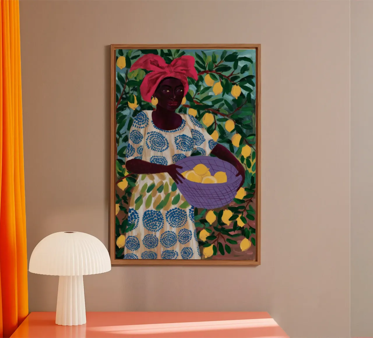 Fruitful Harvest alu-dibond by Ebony Carpenter