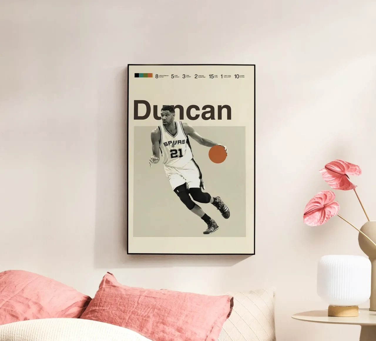 Tim Duncan plexiglass da Attaboy Dsgn
