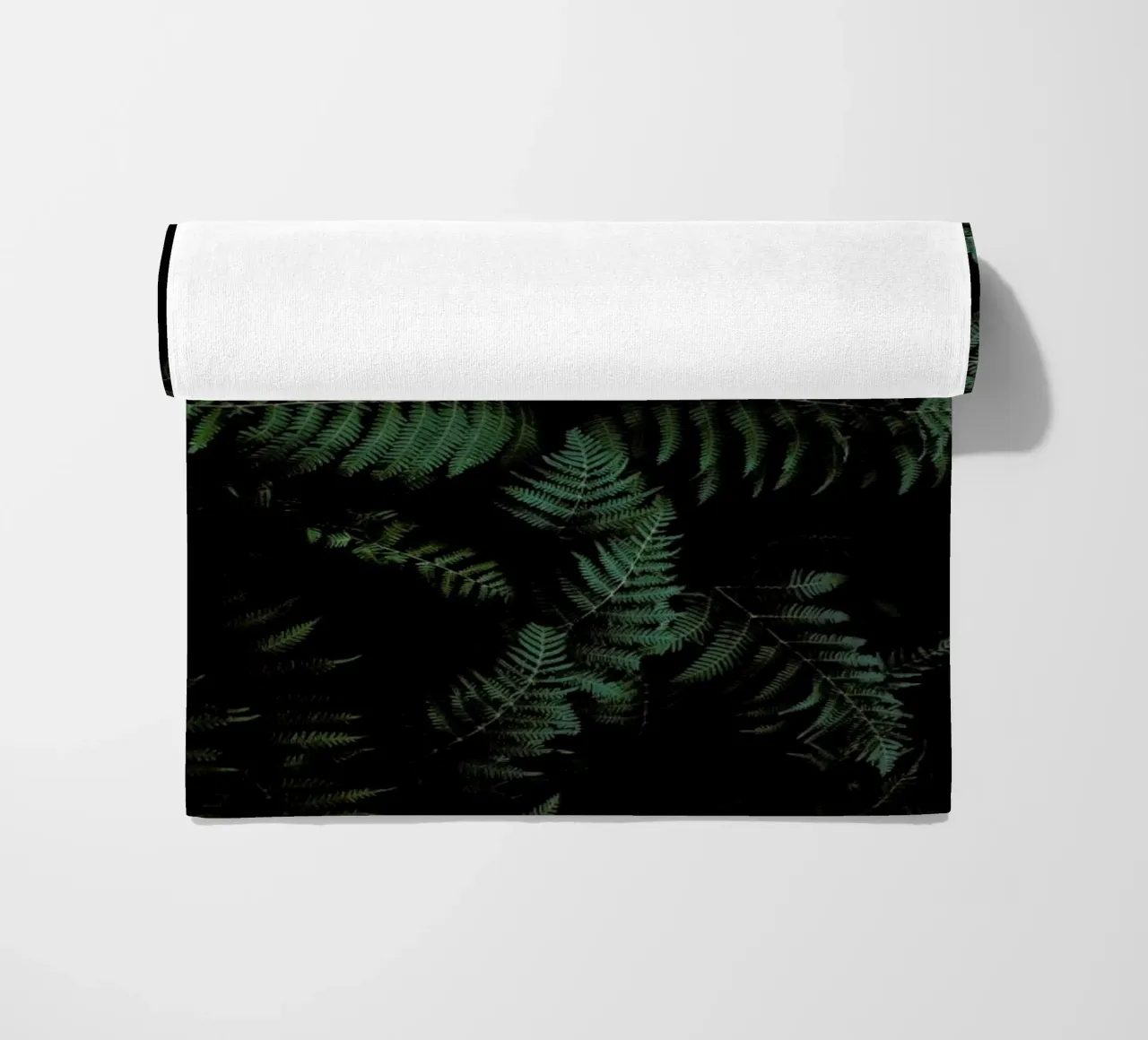 Lush Forest Greens beach towel by Studio Nahili