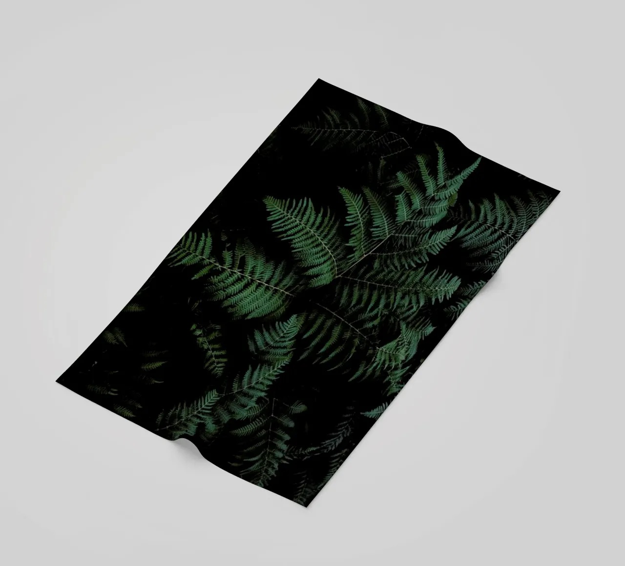 Lush Forest Greens beach towel by Studio Nahili