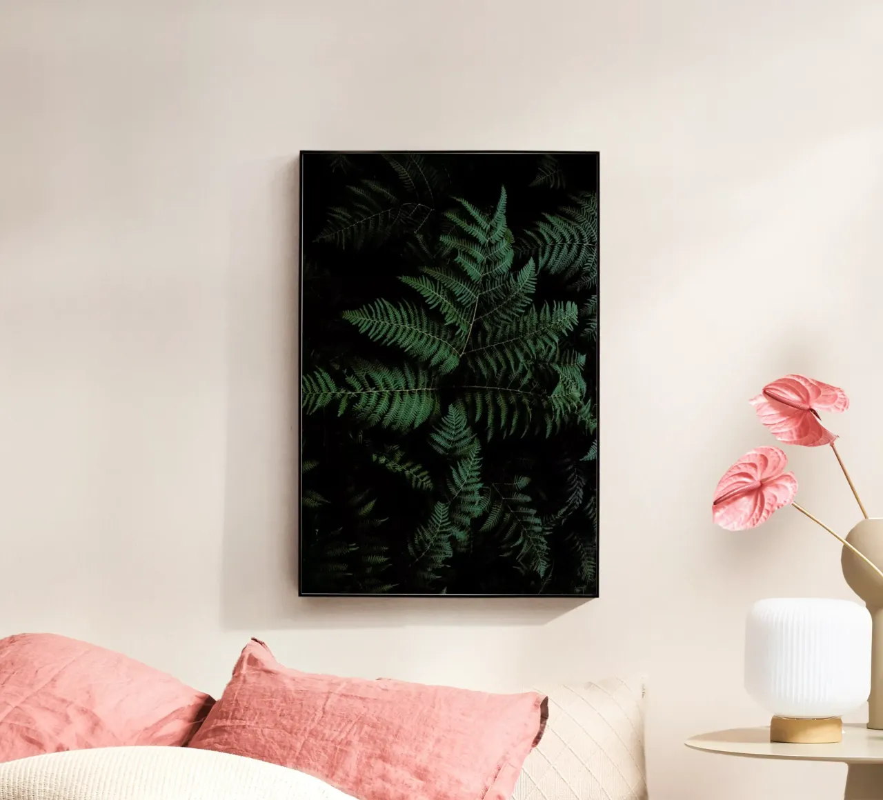 Lush Forest Greens acryl van Studio Nahili