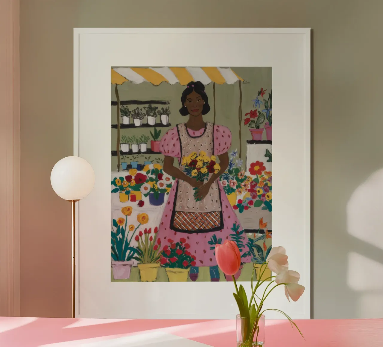 Blumenschmuck Poster von Ebony Carpenter