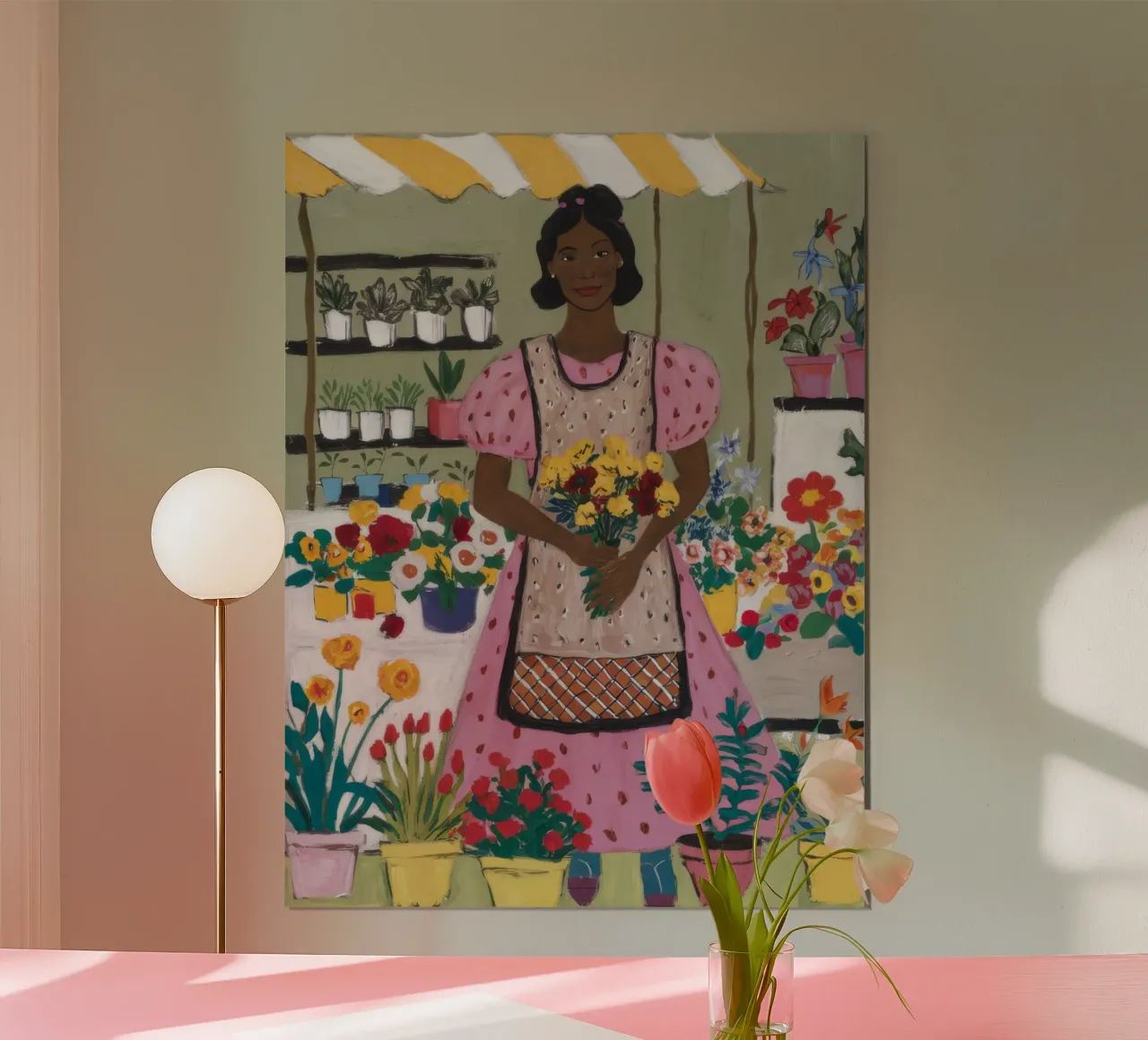 Blumenschmuck Poster von Ebony Carpenter