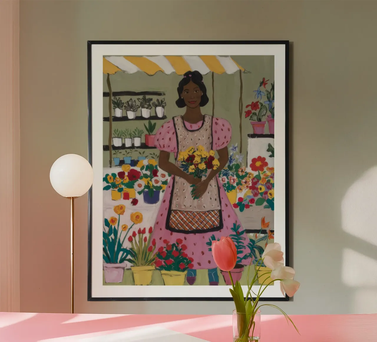 Blumenschmuck Poster von Ebony Carpenter