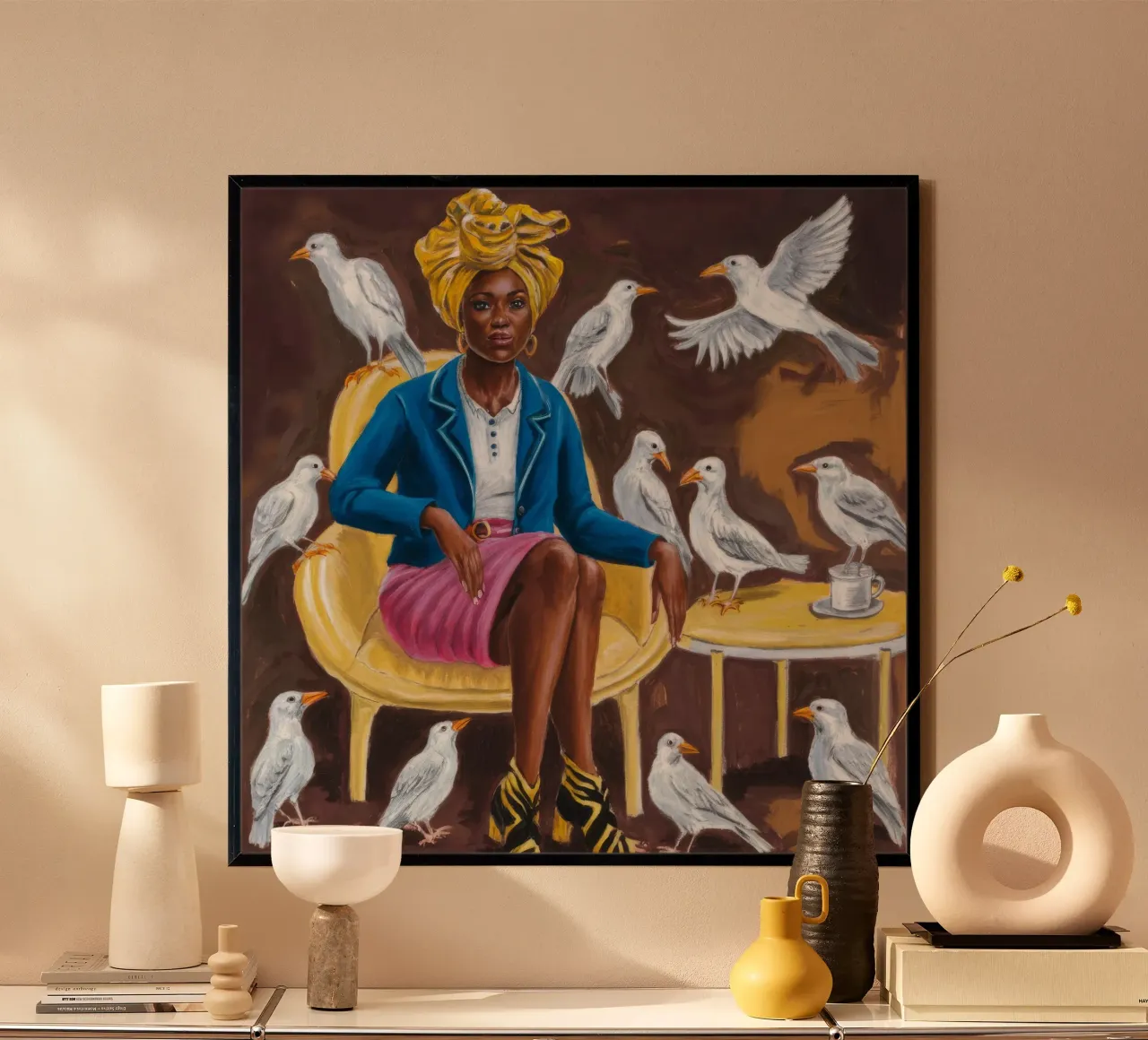 Harmonious Gathering hahnemühle by Ebony Carpenter