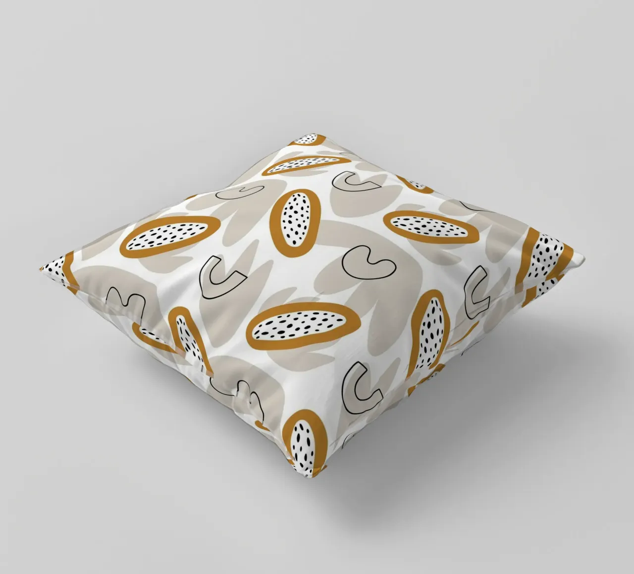 Pattern Love No 79 decorative cushion by treechild
