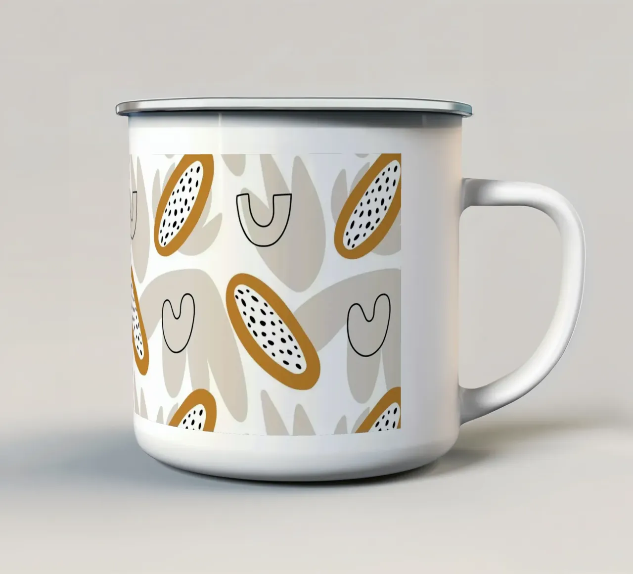 Pattern Love No 79 tazza in smalto da treechild