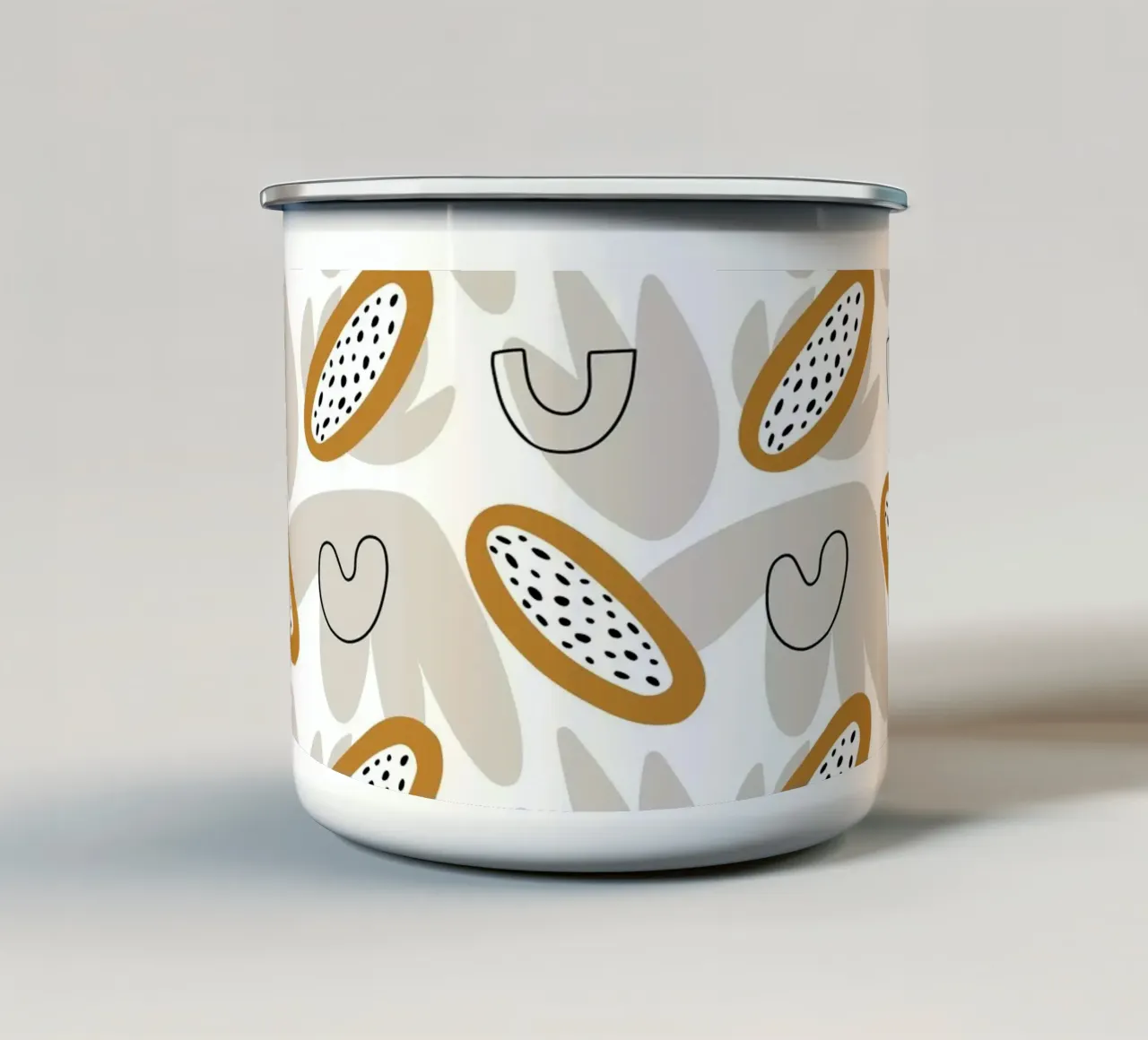 Pattern Love No 79 tazza in smalto da treechild