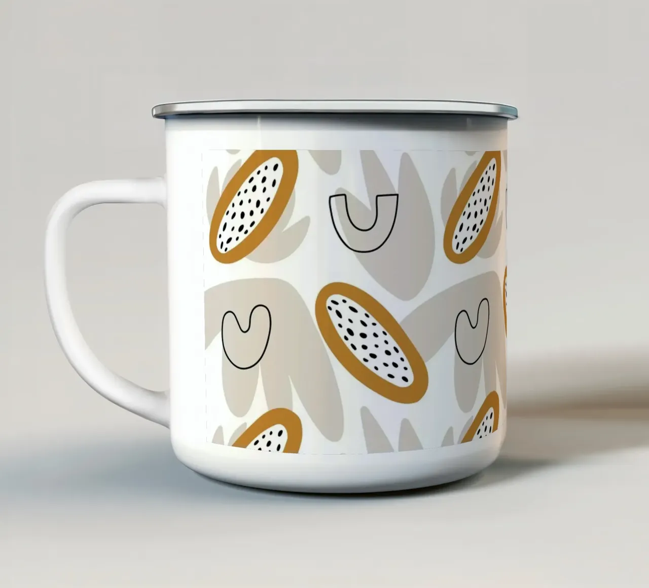 Pattern Love No 79 tazza in smalto da treechild