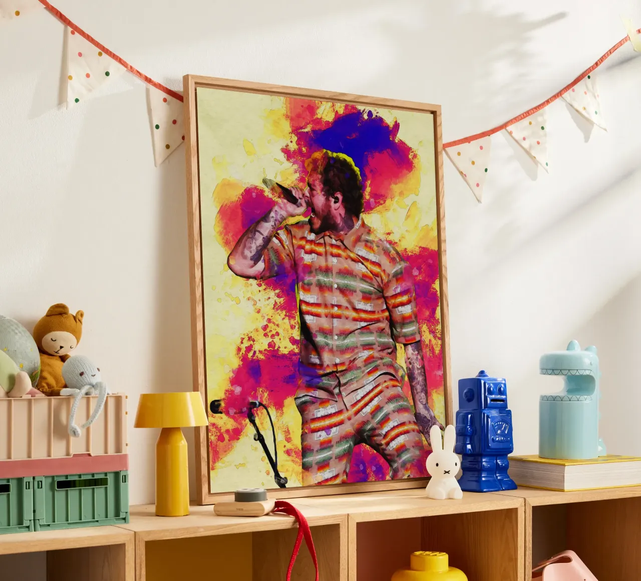 Sbaffo Post Malone plexiglass da Gunawan Rb