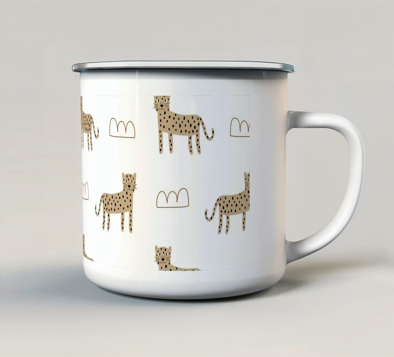 Pattern Love No 81 tazza in smalto da treechild