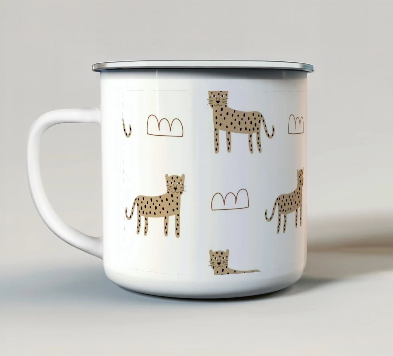 Pattern Love No 81 tazza in smalto da treechild