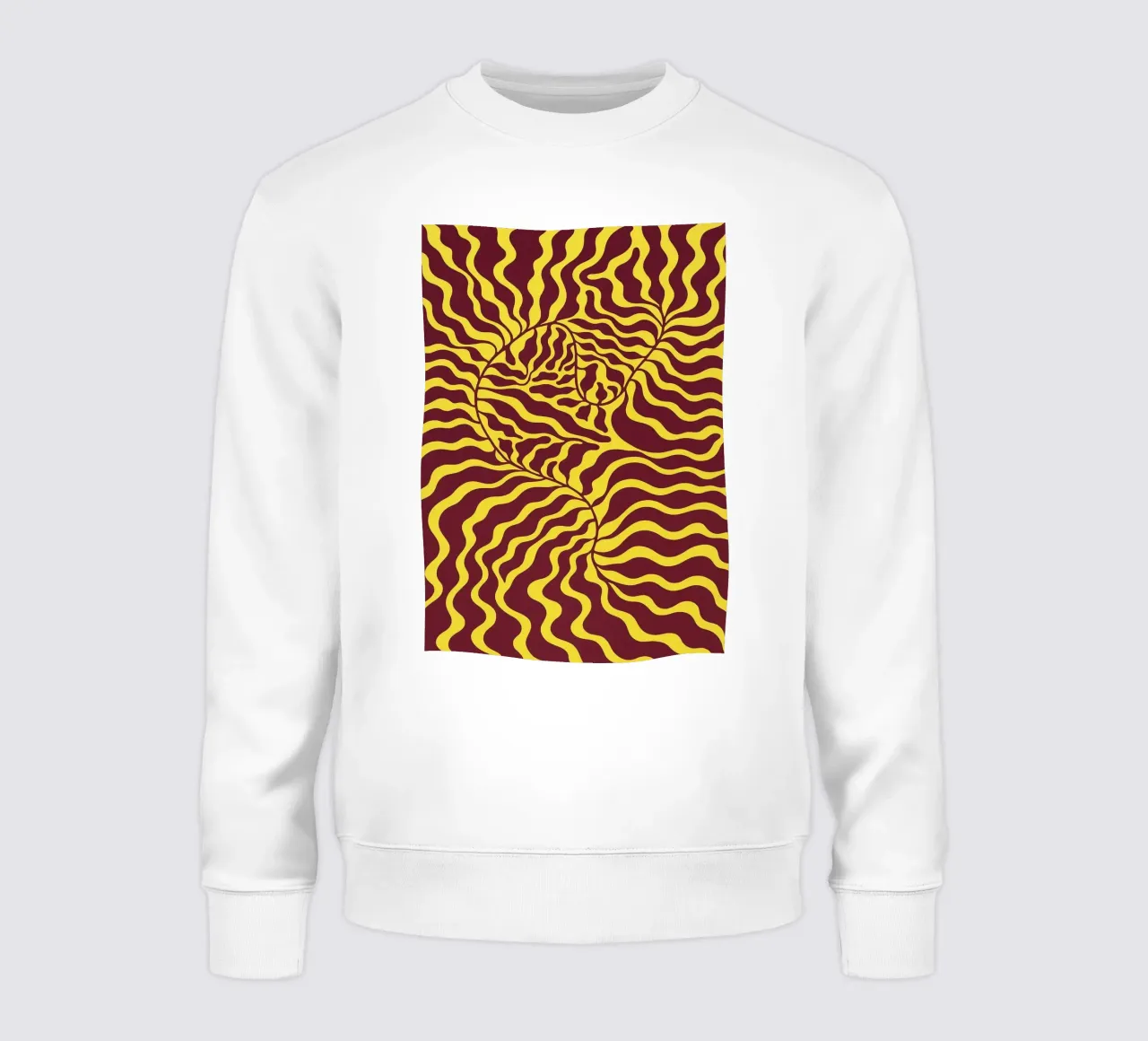 SpSpinning Leaf Vines Abstractinning Leaf Vines Abstract Art sudadera de Bulaxtims