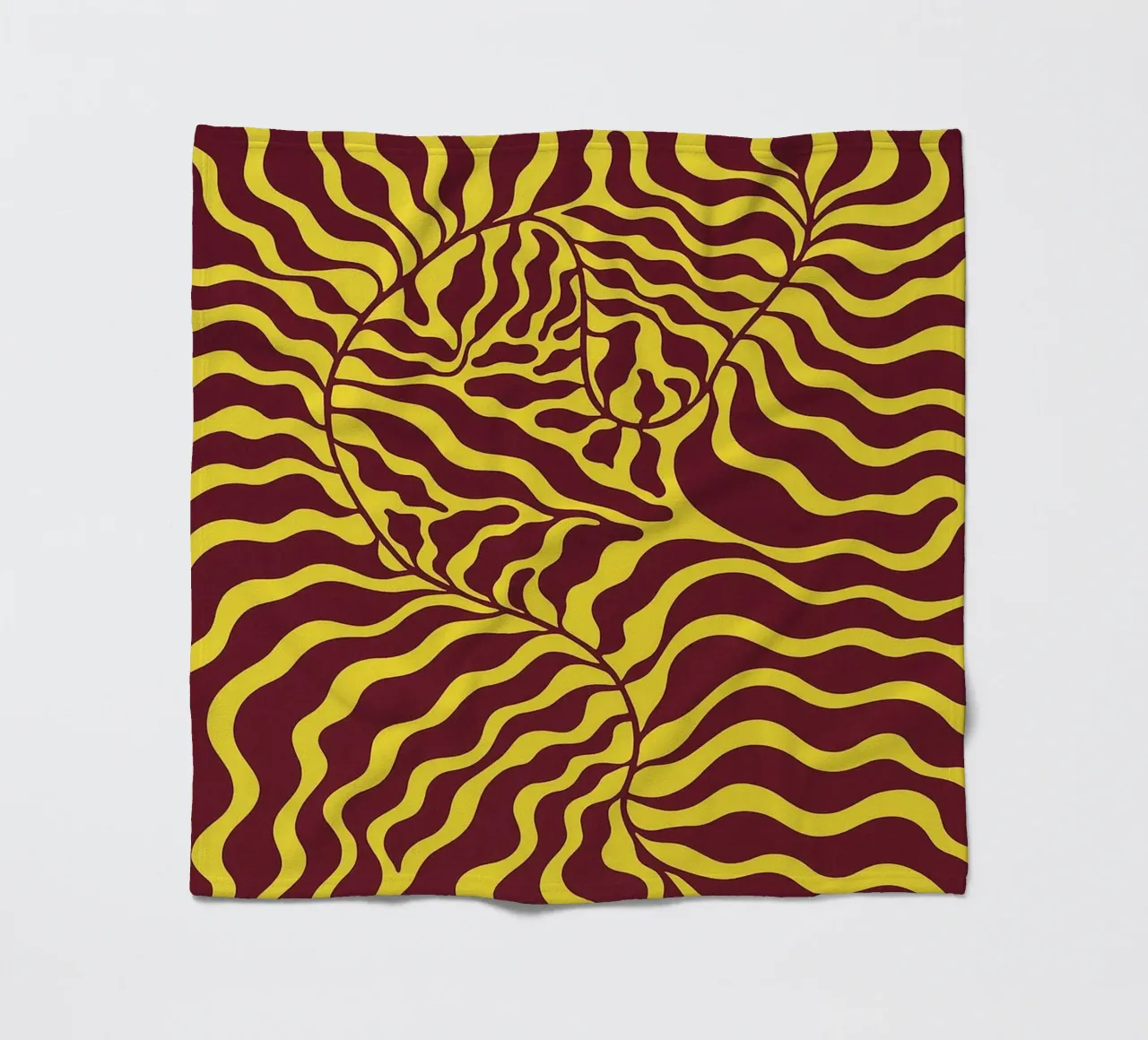 SpSpinning Leaf Vines Abstractinning Leaf Vines Abstract Art fleece blanket by Bulaxtims