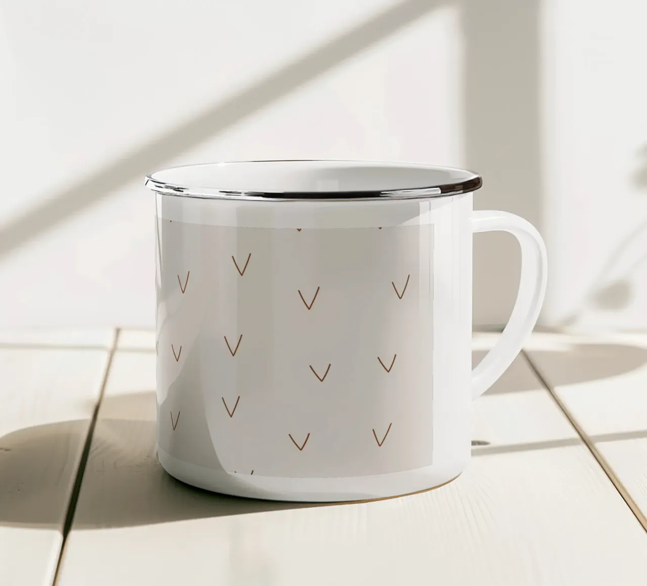 Pattern Love No 83 tazza in smalto da treechild