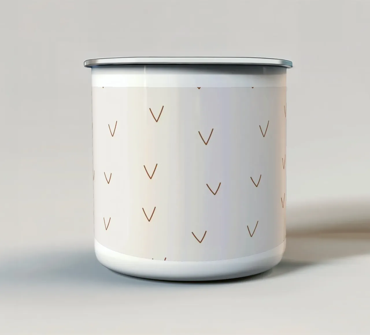 Pattern Love No 83 tazza in smalto da treechild