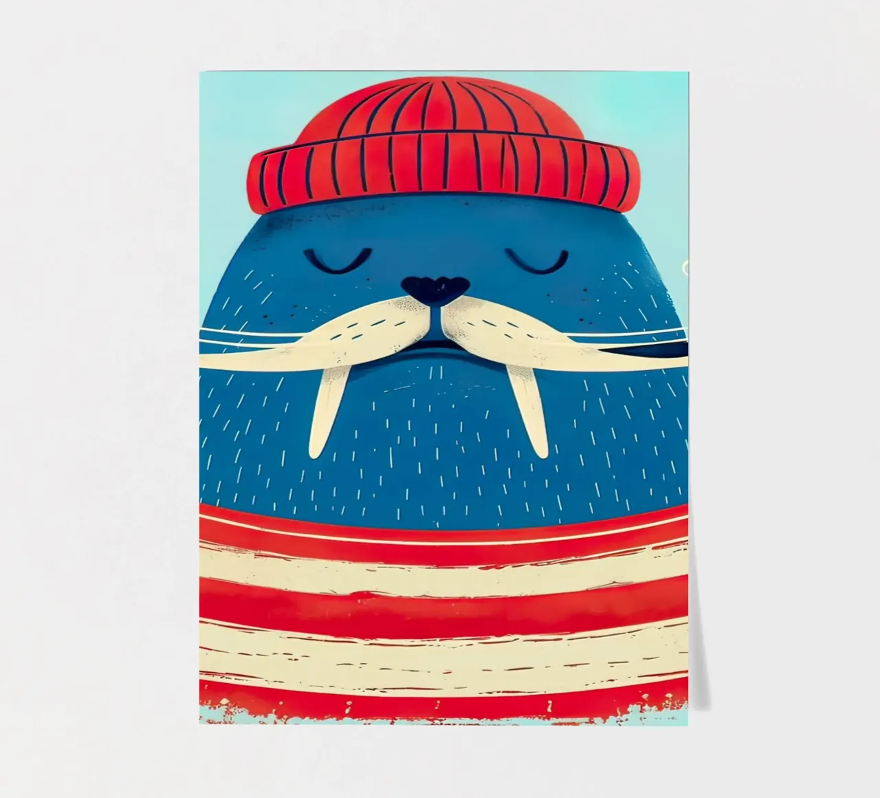 Captain Seal sticker sheet by 🥝 KIWI STORE